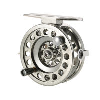 Carrete de aleación de aluminio para diestros, carretes lisos de mosca de hielo, accesorios de pesca - details 10