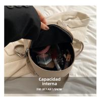 Nueva mochila para mujer 2025 mochila pequeña para mujer de color sólido bolso de viaje personalizado de moda versión coreana para mujer - details 12
