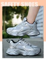 Zapatos de Trabajo Transpirables Ligeros Zapatillas de Seguridad para Mujeres - details 16