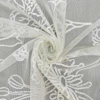 Mantel de flores de tulipán americano, cojín medio, funda para mesita de noche, mantel de seda blanco brillante - details 3