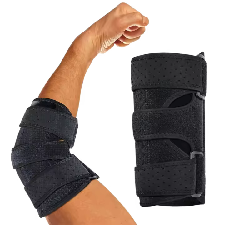 Codera engrosada correas desmontables ajustables soporte estabilizador de codo funda de brazo antideslizante Protector de articulación de brazo - 1