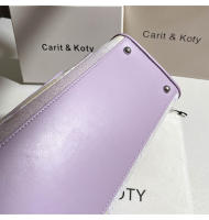 Bolso de mano morado de gran capacidad2025Nuevo bolso de viajero de alta gama - details 6