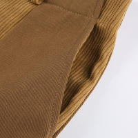 Pantalones de corte casual con plumas rectas de color liso para mujer, e, otoño e invierno, nuevo - details 21