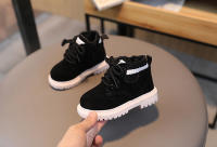 Botines de cuero para niños, botas de cuero para niños, botas Martin para niños pequeños, zapatos antideslizantes impermeables para bebés - details 3