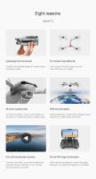 Dron 4DRC F10 con GPS, 4K, cámara Dual HD, gran angular, 5G, WIFI, Fpv, Quadcopter, Motor sin escobillas, UAV aéreo plegable para evitar obstáculos - details 3
