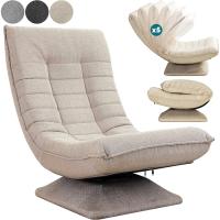 Suelo Plegable Tapizado Crema 60x105x87cm - details 0