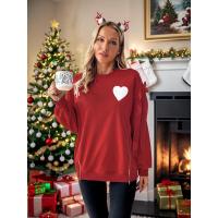 Sudadera de cuello redondo para mujer, diseño deportivo de alta calidad - details 2