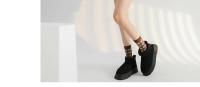 Botas de Nieve de Peluche de Lujo Calzado Plano de Tobillo para Mujer Caliente y Casual con Forro de Piel - details 20