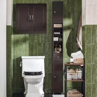 Armario Auxiliar Multiusos de Pared Mueble Baño Colgar Armario Suspendido con 2 Puertas Blanco 60 x 30 x 60 cm - details 31