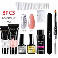 Kit de Extensión de Uñas de Gel Franco Manicura Casera DIY para Principiantes - details 0