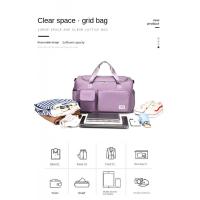 Bolsa de viaje de gran capacidad Weekender bolsas de Lona de noche with Para Zapatos bolsas de fitness Deportivo para Mujeres - details 3