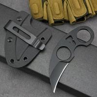 Cuchillo De Acero Inoxidable Para Exteriores Pequeño Y Portátil Multiusos Colgante En Cuello Para Camping Y Sobrevivencia Con Cadena De Herramientas - details 0