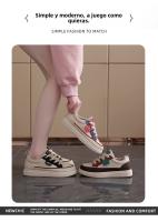 Nuevos Y Cómodos Zapatos Blancos, Zapatos Deportivos Versátiles Para Mujer, Zapatos De Tablero De Moda - details 0