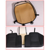 Funda de cuero PU de lujo para asiento de coche, Protector de cojín delantero negro, accesorio Universal para asiento de coche - details 3