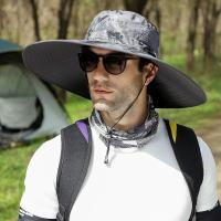 Sombrero de cabeza grande para hombre, al aire libre de pescador gorra de pesca, montañismo. - details 2