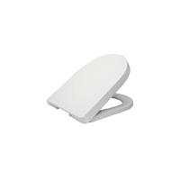 Tapa de inodoro WOLTU, asiento de inodoro, bisagra de cierre suave, instalación rápida, antibacteriano, forma de D - details 13