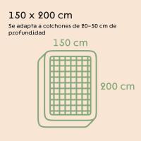 Colchón de Bambú Impreso Suave y Cómodo Espuma de Memoria de Alta Resiliencia Material Ecológico - details 8