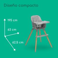 Silla Elevadora para Niños Diseño Evolutivo de Trona Ajustable para 6 a 14 Años Cojines Acolchados - details 7