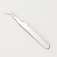 Pinzas rectas antióxido, accesorio de maquillaje ergonómico para principiantes, cosmética profesional - details 4