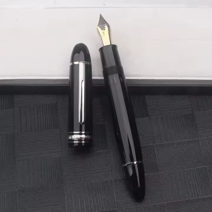 Pluma estilográfica de pistón MB 149 de tamaño más grande, sistema de pistón de cobre con punta grande número 8, 50 #     Punta - 1