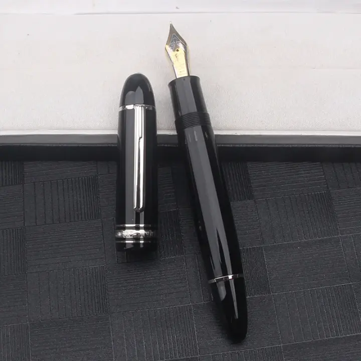 Pluma estilográfica de pistón MB 149 de tamaño más grande, sistema de pistón de cobre con punta grande número 8, 50 #     Punta - 1