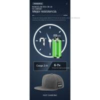 Gorra extraíble con altavoz Bluetooth, micrófono integrado en gorra de béisbol, sombreado, escucha música, contestador de teléfo - details 3