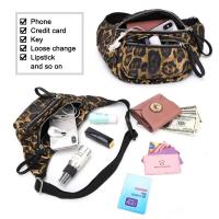 Riñoneras con estampado de leopardo Vintage para mujer, bolso portátil para mujer, mochila de lujo de alta gama - details 3