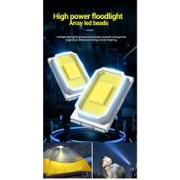 Linterna de Camping con trípode, luz LED recargable regulable, portátil, pequeña, cálida - details 17