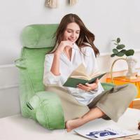 Cojín de Cabezal de Cama Almohada de Apoyo de Cuerpo en Forma de Triángulo - details 6