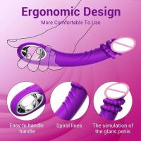Vibrador de 10 Frecuencias G-spot Dildo Estimulación Intensa para Pasión Interior y Masaje Anal - details 10