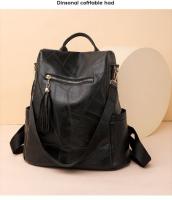 Mochila antirobo para Viajes de Ocio de Mujeres, mochila de viaje de Cuero Blanda Pu de Mujeres, Bolsa simple de gran capacidad - details 26