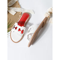 Sandalias de moda de verano 2025, chanclas de playa de una tira, zapatos planos de viaje para mujer - details 65