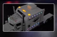 Camión de remolque de aleación para niños, modelo de coche, contenedor de Metal fundido a presión, vehículos de transporte de ingeniería, modelo de coche, juguete, regalo, nuevo, 1/24 - details 7