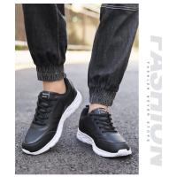 Zapatillas de correr de marca para hombre, zapatos de tenis ligeros, zapatos deportivos de cuero Pu impermeables para exteriores, entrenadores masculinos, zapatos atléticos - details 10