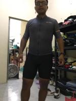RAUDAX ENDURA Jersey de Ciclismo Kit de Uniforme de Bicicleta de Manga Corta Material de Poliéster - details 4