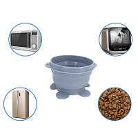 Cuencos plegables con tapa para perro, cuenco portátil con Clip, alimentador emergente para mascotas, perros y gatos - details 2