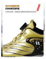 Zapatos de fútbol bajos para hombre y mujer, zapatillas deportivas antideslizantes especiales, uñas rotas doradas - details 4