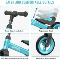 Bicicleta sin Pedales First Bike para Niños de 1,5 – 4 años hasta 25 Kg, Volante y Sillín de Altura Ajustable, Candado para Volante, Ultraligero para Niños y Niñas - details 31