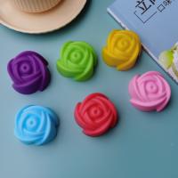 Molde de silicona para pastel de flores, Mini moldes de jabón DIY resistentes al calor, molde de hielo reutilizable, nuevo, 5cm - details 1