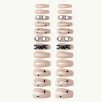 Uñas postizas translúcidas cuadradas largas, material ABS suave para uñas y piel, manicura para principiantes - details 4