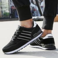 Zapatillas Deportivas Transpirables para Hombre Zapatos Planos Informales de Cuero para Caminar - details 8