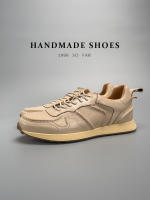 Zapatos hechos a mano de cuero vacuno de moda, transpirables y versátiles para hombre. - details 0