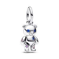 Cuentas de Oso de Estrella de Verano en Plata de Ley 925 Ideal para Hacer Joyería - details 0