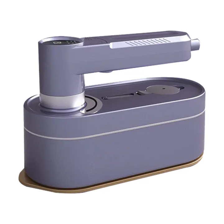 Vaporizador de 1200W para Canvas Variable, giratoria de 180 ° para el hogar y los viajes, enchufe estadounidense-púrpura - 1