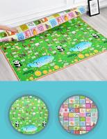 EPE-alfombra de juego para gatear para bebé, tapete grueso y respetuoso con el medio ambiente, plegable, de Seguridad, 1cm - details 18