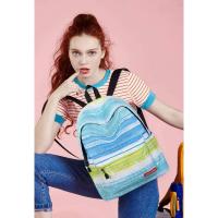 Mochila de viaje informal para niños y adolescentes, bolsa escolar de poliéster reutilizable con cierre de cremallera, bol - details 4