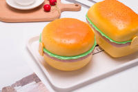 Fiambrera hamburgas, Tupper para niños, colegio, con 3 Compartimentos y Cubiertos,Apta para Microondas - details 12
