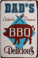 Letrero de estaño para decoración de Patio, cartel de Metal para parrilla, cafetería, Bar, Pub, cerveza, Club, pared, decoración del hogar - details 21