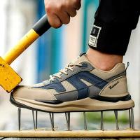 Zapatos De Seguridad Para Hombre, Zapatos Indestructibles Antigolpes, Zapatos Con Punta De Acero Para Hombre, Botas Para Hombre A Prueba De Pinchazos, Botas De Seguridad Ligeras Para El Trabajo - details 3