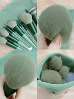 Set De 13 Pinceles De Maquillaje Suaves Y Fluffy Para Cosméticos Base Rubor Polvo Sombra De Ojos Kabuki Pincel De Mezcla Herramienta De Belleza - details 5